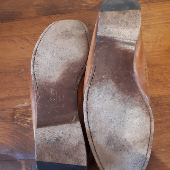 Cole Haan Mens 11.5 Tan Brown Leather Loafers - Picture 4 of 8